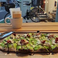 Vegana pizza at Bonta Italia in Tokyo