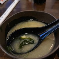 Miso Soup - good flavor but basically just broth at Umi Sushi in Green Bay