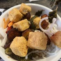 Tofu Plaintain Bowl  at Erie Street Kitchen in Kent
