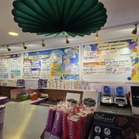 Inside at Emack & Bolio's in Albany