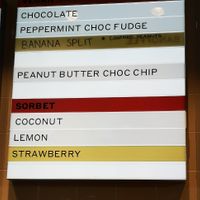 The full Vegan menu at Billy Van Creamy in Perth