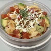 Vegan taco rice  at Peace Cafe - Shibuya Tokyu Food Show in Tokyo