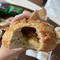Cheddar curry biscuit  at Peace Cafe - Shibuya Tokyu Food Show in Tokyo