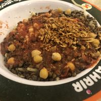 A middle-sized plate  at El Tahrir in Cairo