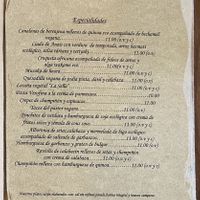 Specialities  at La Sella in Cartagena