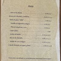 Desserts  at La Sella in Cartagena