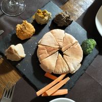 Los entrantes 100% veganos at La Sella in Cartagena