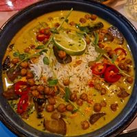 Vegan curry at BY AMI in Rotterdam
