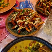 Zoete aardappelfriet (vega) at BY AMI in Rotterdam