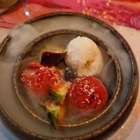 Exotic sorbet at BY AMI in Rotterdam