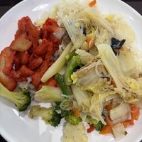   at Sunny Vegetarian 爱新素食 in Central Singapore