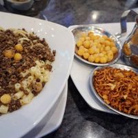 Amazingly delicious Koshary, for such an affordable and cheap price. Also the ambience is quite good. A good way to see the local life. at Abu Tarek in Cairo