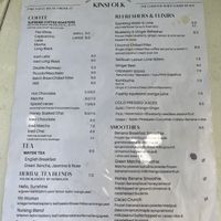 drinks  at Kinsfolk in Rockhampton