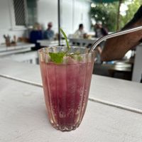 Homemade berry soda - so goodd  at Kinsfolk in Rockhampton