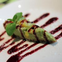 Delicious dessert! at The Beginnings - Skolas in Riga