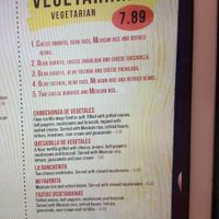 Mexican Cuisine with Vegetarian section  at Los Primos in Harriman