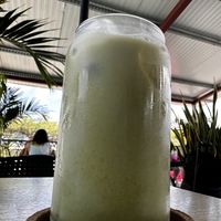 Matcha Latte with oat milk  at Kafe 5999 in Willemstad