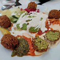  at Elli's Falafel in Stockholm