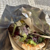   at Elli's Falafel in Stockholm