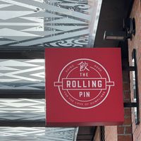 Sign for The Rolling Pin dumpling ordering counter. (Their bowl ordering counter is next door, just to the left)  at The Rolling Pin in Auckland