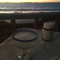 Margarita sunset at Lora Loka in La Manzanilla
