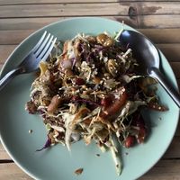 Burmese Salad  at Pait Tine Taung in Koh Phangan