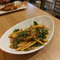 Mango salad at Sen in Budapest