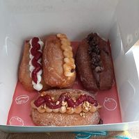 'Long bois' limited release donuts, only available on occasions at Wen & Yen in Auckland