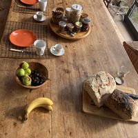 Colazione con prodotti home made  at Casale Hortensiae in Orte