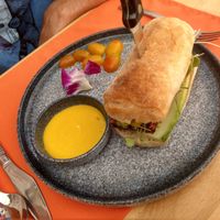 Marinated Tofu sandwich at HeyBong - The Healthy Secrets  in Siem Reap