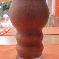 Cacao, date, oat, banana protein smoothie. at HeyBong - The Healthy Secrets  in Siem Reap