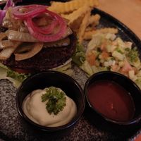 Breadless hamburguer at HeyBong - The Healthy Secrets  in Siem Reap