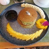 Pandan pancakes at HeyBong - The Healthy Secrets  in Siem Reap