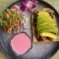 Mushroom toast!  at HeyBong - The Healthy Secrets  in Siem Reap