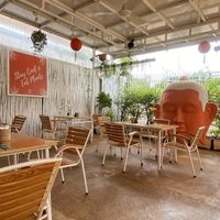Lovely seating area   at HeyBong - The Healthy Secrets  in Siem Reap