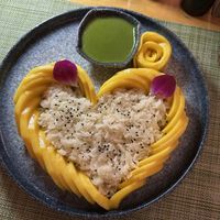 Mango sticky rice - this was amazing but huge!!  at HeyBong - The Healthy Secrets  in Siem Reap