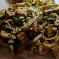 🍝 Cumin Tofu Noodles at HeyBong - The Healthy Secrets  in Siem Reap