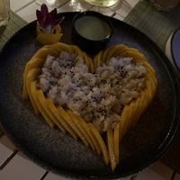 lovely mango sticky ricee  at HeyBong - The Healthy Secrets  in Siem Reap