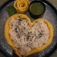 Delicious mango sticky rice   at HeyBong - The Healthy Secrets  in Siem Reap