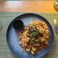 Kimchi fried rice - very flavourful at HeyBong - The Healthy Secrets  in Siem Reap