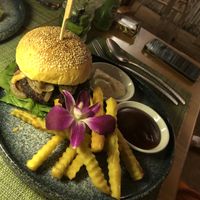 unmeat burger   at HeyBong - The Healthy Secrets  in Siem Reap