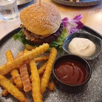 Hey Bong burger at HeyBong - The Healthy Secrets  in Siem Reap