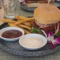 Katsu Burger at HeyBong - The Healthy Secrets  in Siem Reap