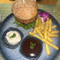 Tropical chicken burger  at HeyBong - The Healthy Secrets  in Siem Reap