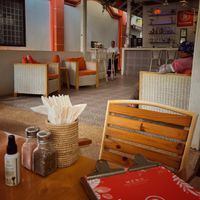 Covered part of the terrace at HeyBong - The Healthy Secrets  in Siem Reap