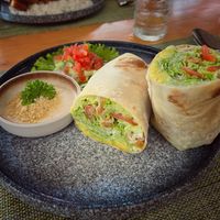Avocado wrap (large but quite bland) at HeyBong - The Healthy Secrets  in Siem Reap