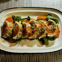 Tom yum dumplings at HeyBong - The Healthy Secrets  in Siem Reap