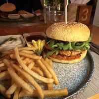 Smoky bbq bambok burger  at HeyBong - The Healthy Secrets  in Siem Reap