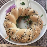 Tofu teriyaki bagel  at HeyBong - The Healthy Secrets  in Siem Reap