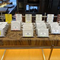 A wide variety of vegan pound cakes!  at Flour Artisan Bakery in Seoul